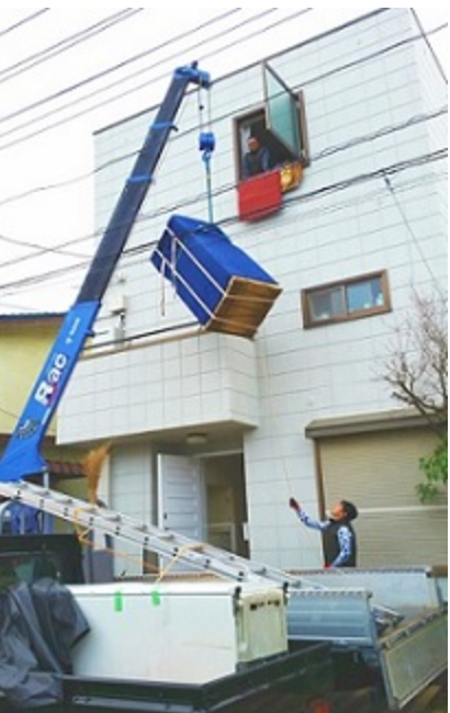 家具の吊り上げ・吊り下げ